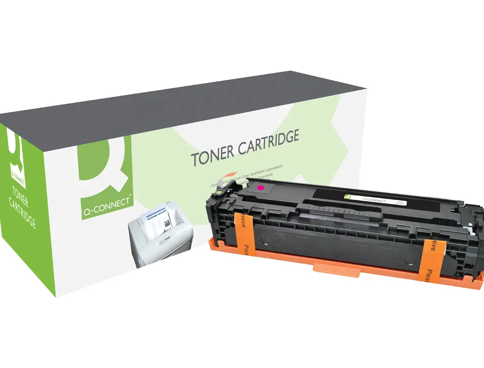 Toner q-connect compatible hp cf213a m251mqcn pour imprimantes color laserjet m251 series couleur magenta 1800p