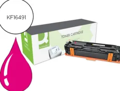 Toner q-connect compatible hp cf213a m251mqcn pour imprimantes color laserjet m251 series couleur magenta 1800p