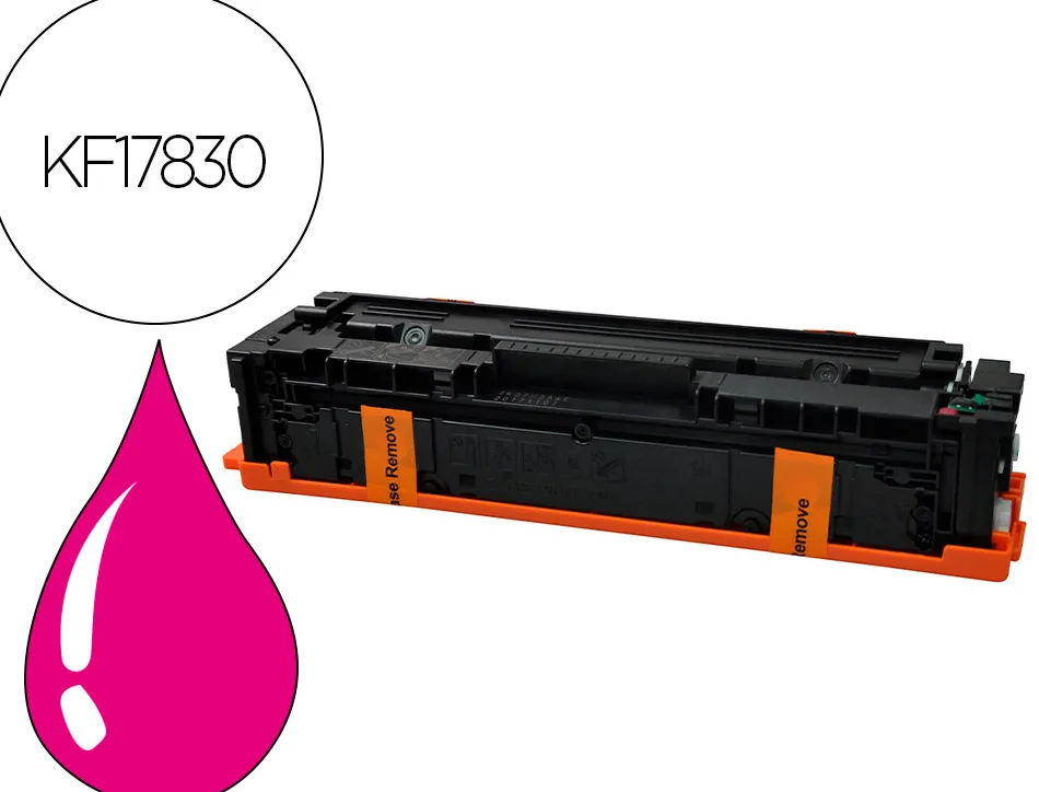 Toner q-connect compatible 54h canon i-sensys lbp621/623 2300p magenta
