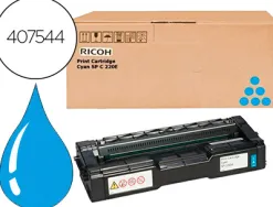 Toner ricoh aficio sp c250 cyan 1.600 pag
