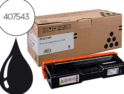 Toner ricoh aficio sp c250 noir 2.000 pag