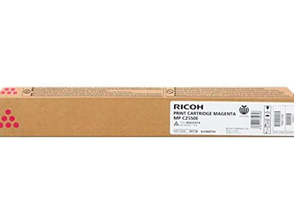 Toner ricoh laser 842059 841198 pour mpc2550 2030 2050 couleur magenta 5500p