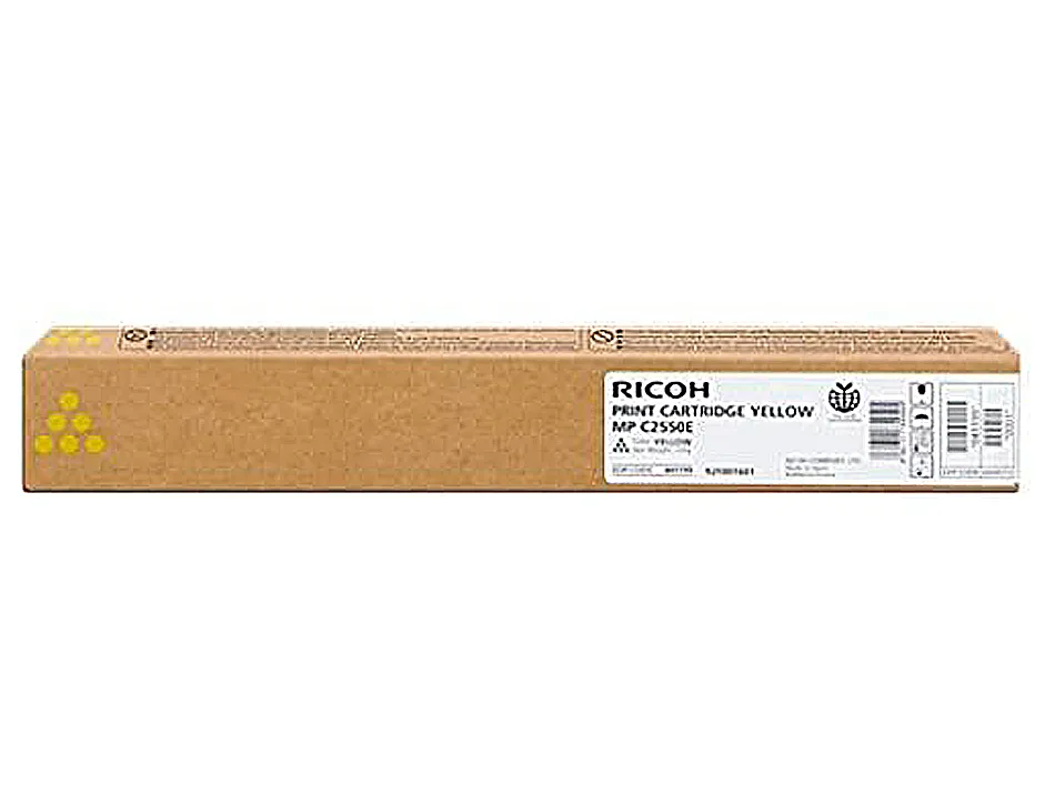 Toner ricoh laser 842058 841199 pour mpc2550 2030 2050 couleur jaune 5500p