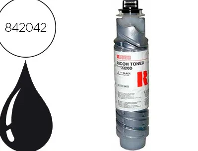 Toner ricoh laser 842042 885266 type 2220d pour 1022 2027 1032 2022 2027 2032 3025 3035 2550 2852 3010 3350 couleur noir