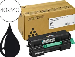 Toner ricoh sp3600 3610 4510 laser 407340 pour sp3600 3610 4510 couleur noir 6000p