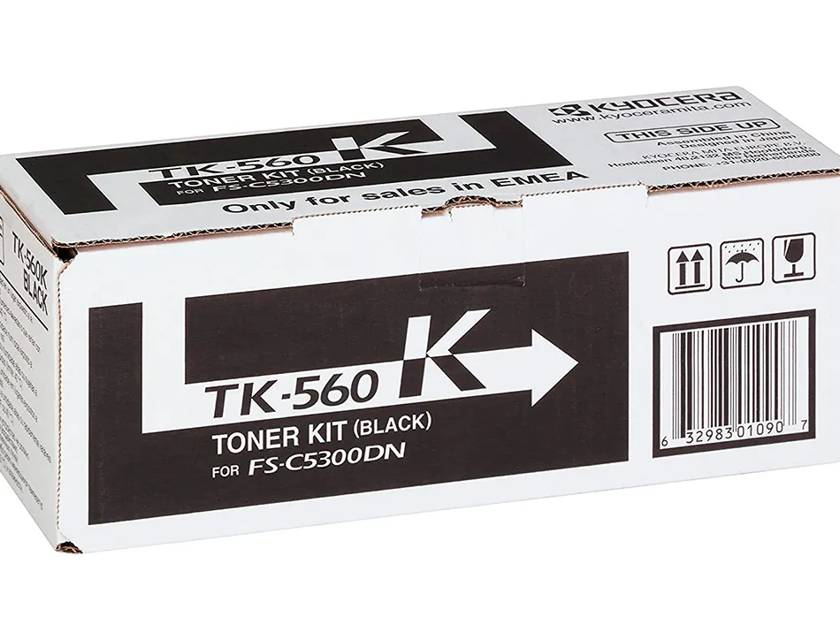 Toner tk-560kákyocera -mita fs5300dná noir