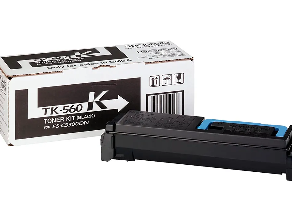 Toner tk-560kákyocera -mita fs5300dná noir