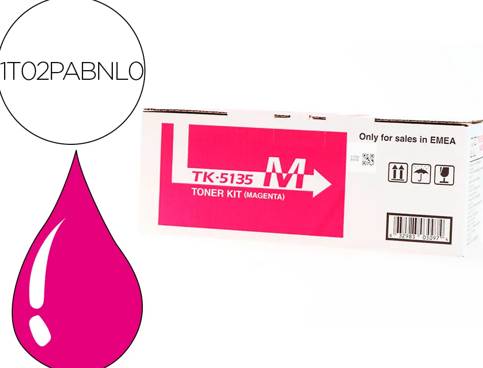 Toner tk5135m kyocera -mita taskalfa 265ci toner magenta