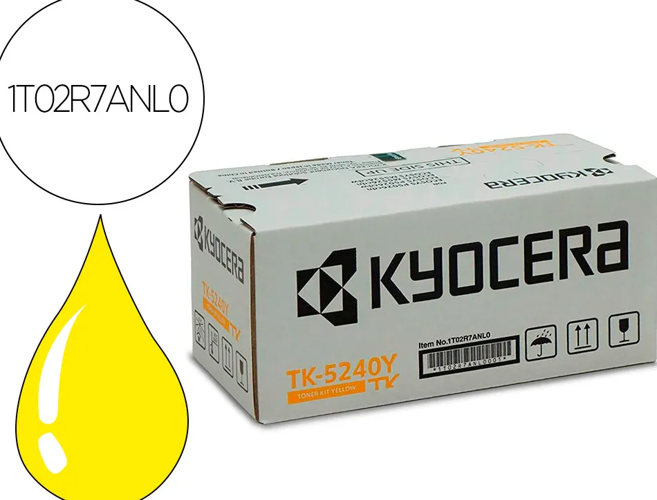 Toner tk-5240y kyocera mitaá m5526cdn jaune 3.000 pag