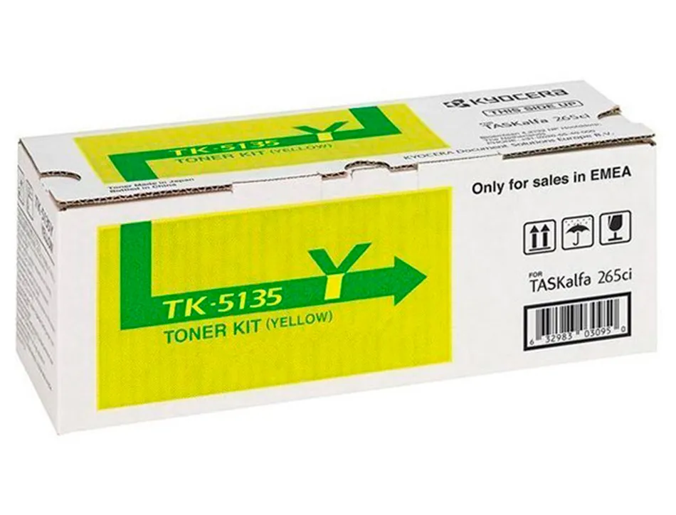 Toner tk5135yá kyocera -mita taskalfa 265ci toner jaune