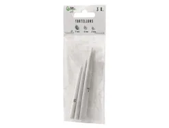 Tortillons liderpapel sachet de 3 unites diametres assortis