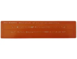 Trace-lettres minerva tracage technique 3.5mm orange