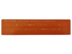 Trace-lettres minerva tracage technique 3.5mm orange