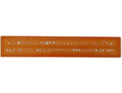 Trace-lettres minerva tracage technique 7mm orange