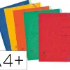 Trieur coutal carte qualite superieure a+ 24,5x31,5cm 12 positions fermeture elastique coloris assortis