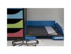 Trieur de bureau exacompta ordonator rigide 12 compartiments noir
