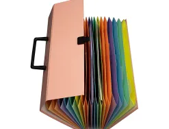 Trieur exacompta familial a poignee aquarel assortie 18 compartiments