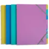 Trieur exacompta polypropylene 3 rabats forever young 8 compartiments