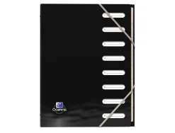 Trieur hamelin oxford school life oceanis a4 polypropylene recycle opaque assorti