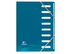 Trieur hamelin oxford school life oceanis a4 polypropylene recycle opaque assorti