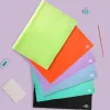 Trieur liderpapel polypro a4 210x297mm 700 microns 13 compartiments fermeture elastique coloris orange fluo opaque