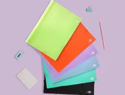 Trieur liderpapel polypro a4 210x297mm 700 microns 13 compartiments fermeture elastique coloris orange fluo opaque