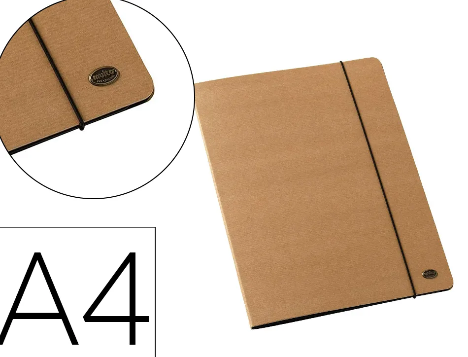Trieur multo kraft carton 6 onglets a4 fermeture elastique