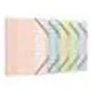 Trieur oxford a4 12 positions pp coloris assortis pastel opaque lot 12 unites