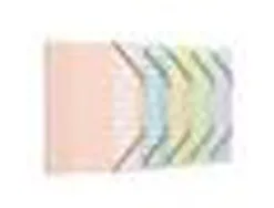 Trieur oxford a4 12 positions pp coloris assortis pastel opaque lot 12 unites