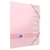 Trieur oxford agrafe color life a4 8 positions coloris pastel assortis