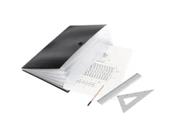 Trieur viquel extensible a3 pp creativ'gallery 6 compartiments coloris noir