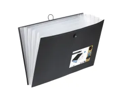 Trieur viquel extensible a3 pp creativ'gallery 6 compartiments coloris noir