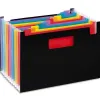 Trieur viquel rainbow class 12 compartiments polypropylene a4 32,5x23cm coloris noir