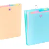 Trieur viquel rainbow pastel pour sac a dos 6 compartiments polypropylene a4 25x33x3,5cm