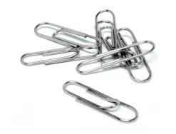 Trombone liderpapel zinc bout rond 33mm boîte 100 unités