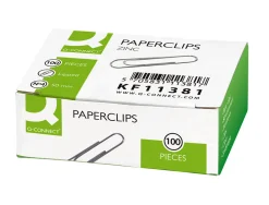 Trombone liderpapel zinc n 4 bout rond 50mm boite 100 unites