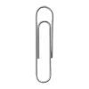 Trombone liderpapel zinc n 1 bout rond 20mm boite 100 unites