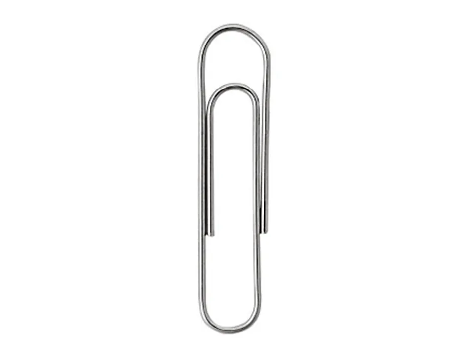 Trombone liderpapel zinc n 1 bout rond 20mm boite 100 unites