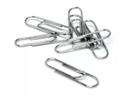 Trombone liderpapel zinc n 1 bout rond 20mm boite 100 unites