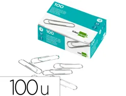 Trombone liderpapel zinc bout rond 43mm boîte 100 unités