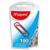 Trombone maped 25mm couleur boîte plastique 100 unités