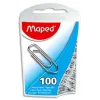 Trombone maped 25mm galvanisé boîte plastique 100 unités