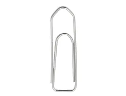 Trombone q-connect nickele n 1 bout pointu 20mm boite 100 unites