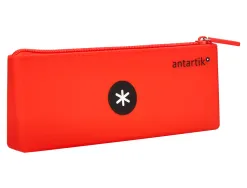 Trousse antartik triangulaire 1 compartiment silicone soft touch coloris intenses assortis