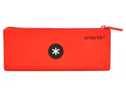 Trousse antartik triangulaire 1 compartiment silicone soft touch coloris intenses assortis