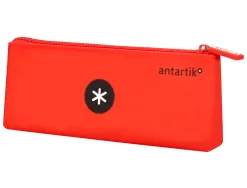 Trousse antartik triangulaire 1 compartiment silicone soft touch coloris intenses assortis