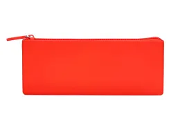 Trousse antartik triangulaire 1 compartiment silicone soft touch coloris intenses assortis