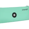 Trousse antartik triangulaire 1 compartiment silicone soft touch coloris pastels assortis