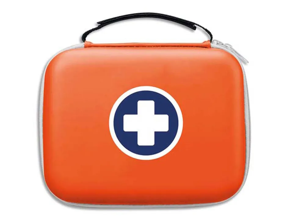 Trousse de secours esculape orange pour 10 personnes