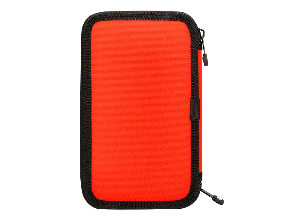 Trousse garnie antartik 2 compartiments 28 pieces rouge